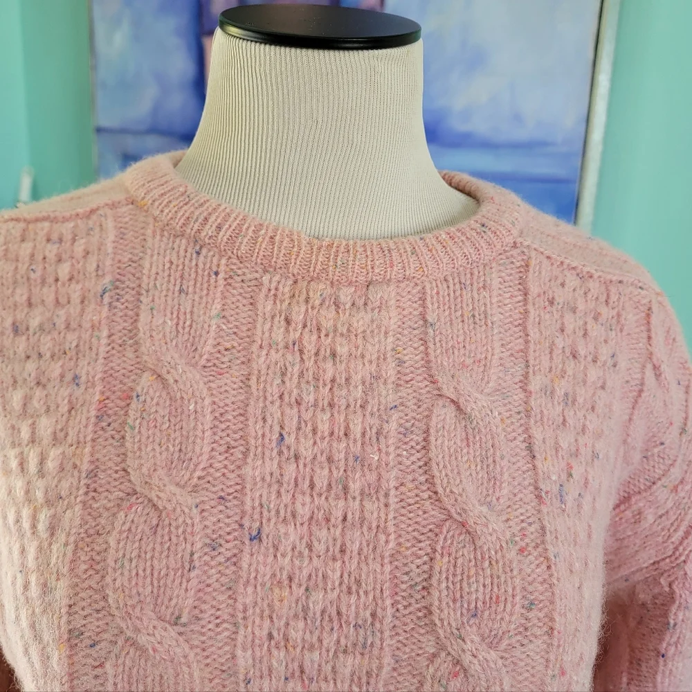 Vintage "Izod Club" Cable Knit Sweater - Picture 6 of 9